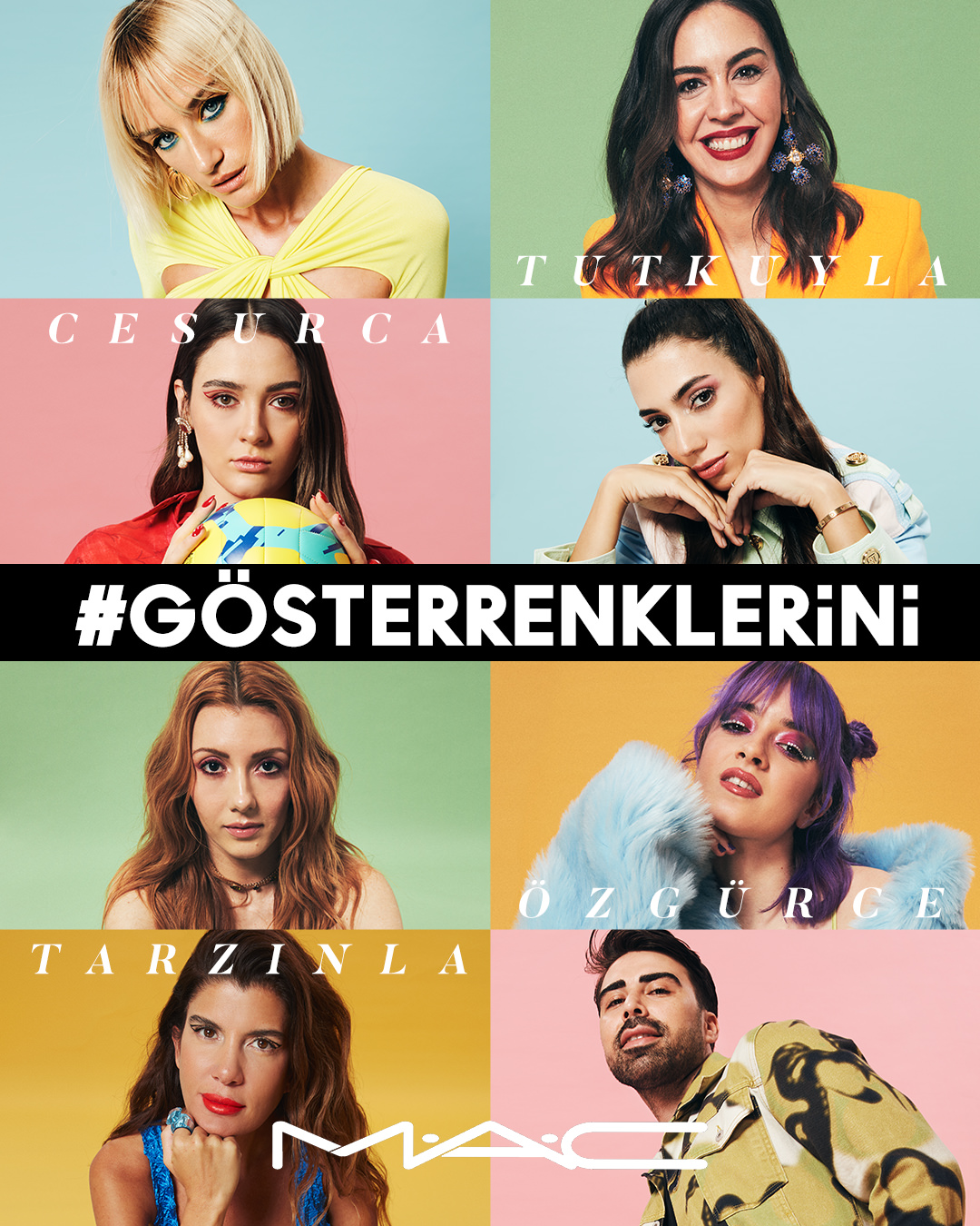 M•A•C İle #GösterRenklerini