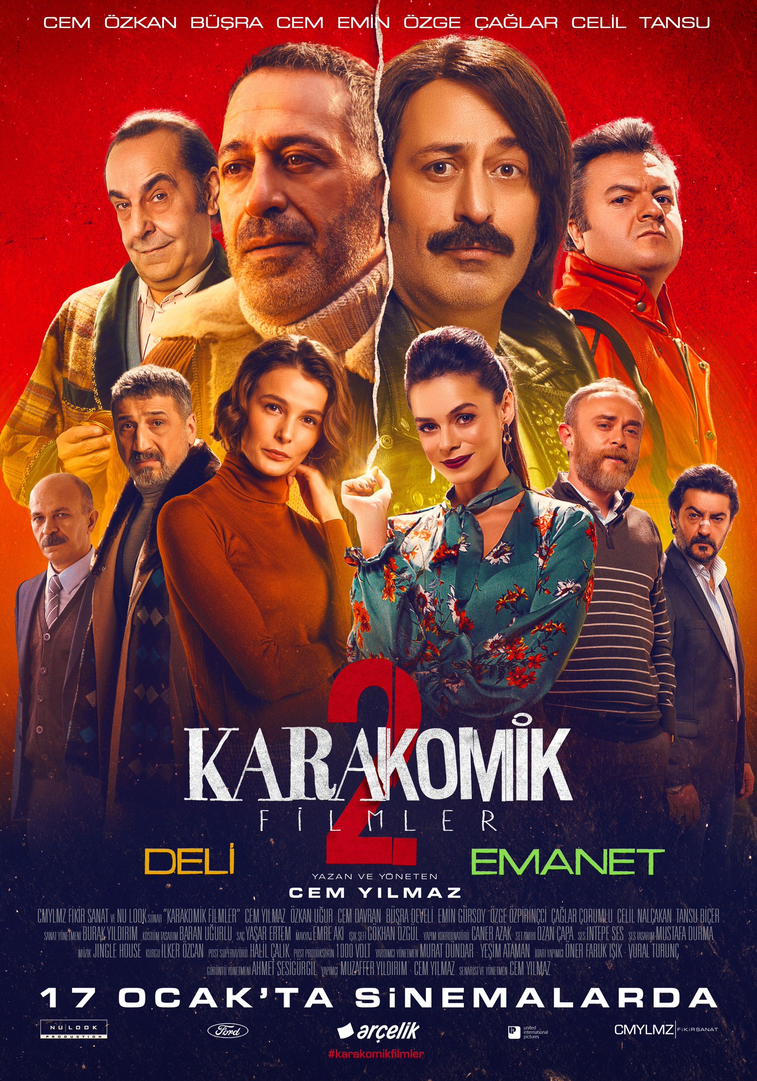 KARAKOMİK FİLMLER 2 EMANET VE DELİ’DEN ÇARPICI İKİ FRAGMAN