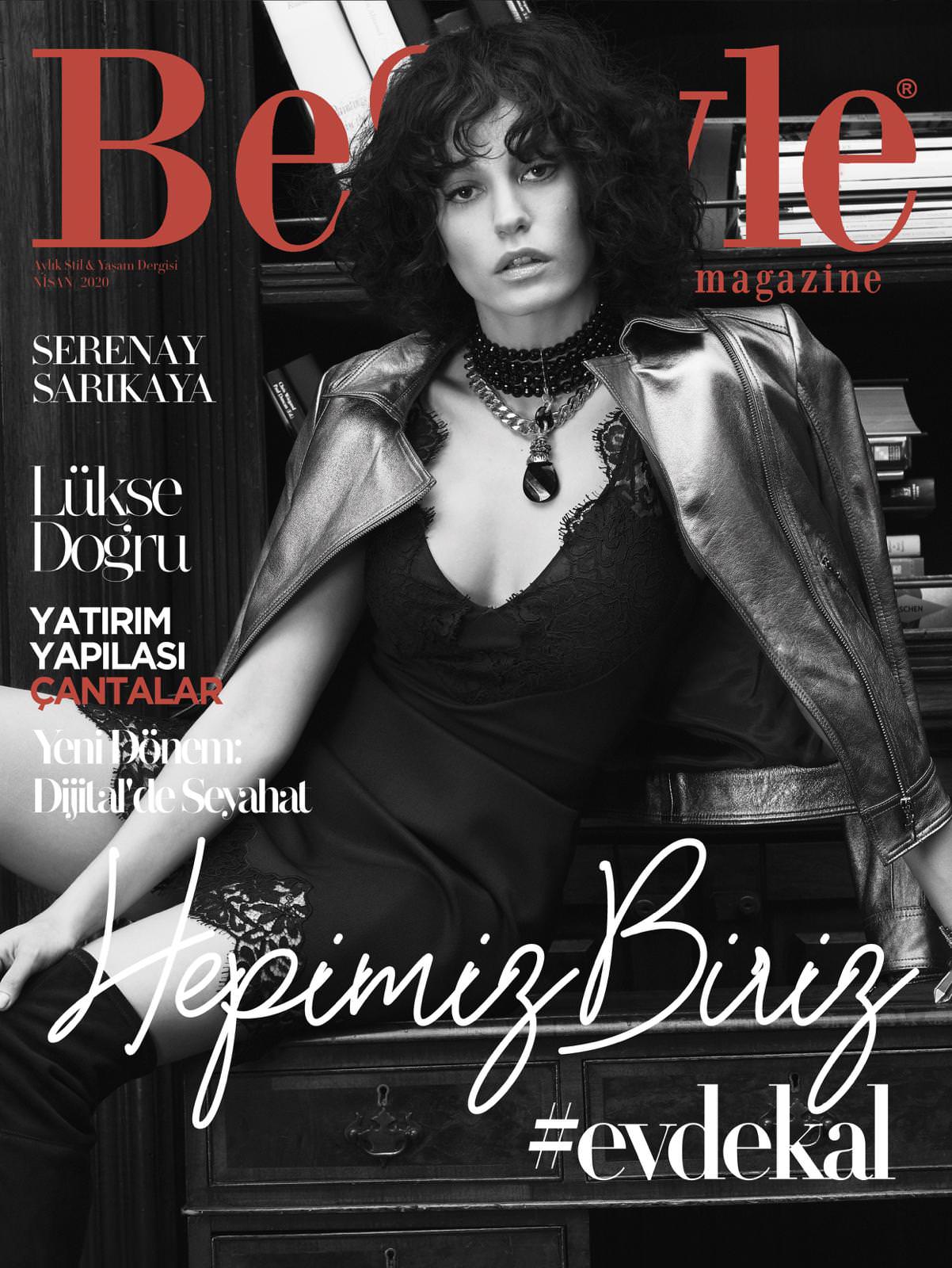 NİSAN AYI KAPAK YILDIZIMIZ SERENAY SARIKAYA #evdekal