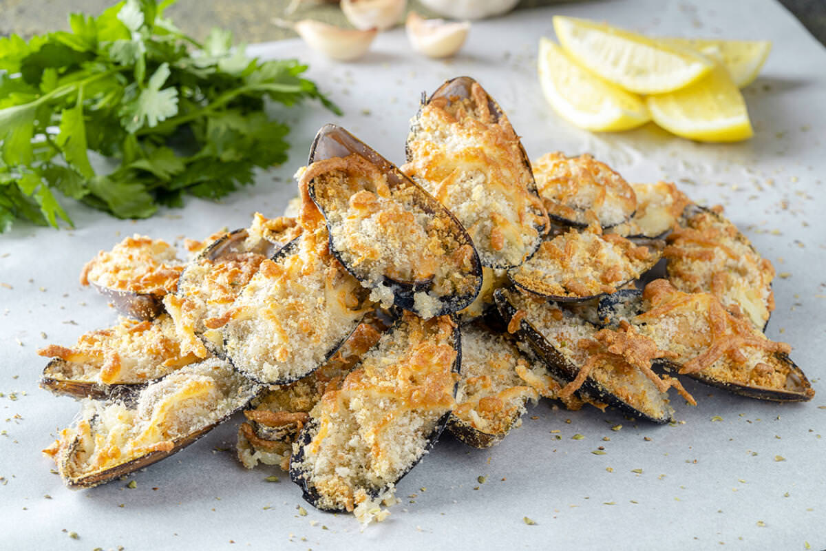 Sarımsaklı Kıtır Midye Dolma